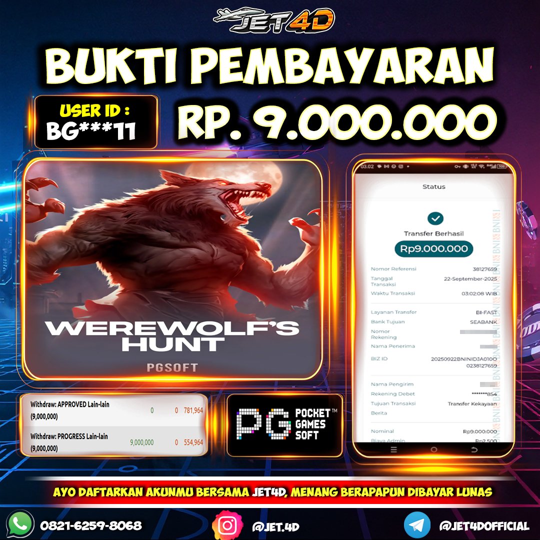 JET4D Slot Werewolf’s Hunt