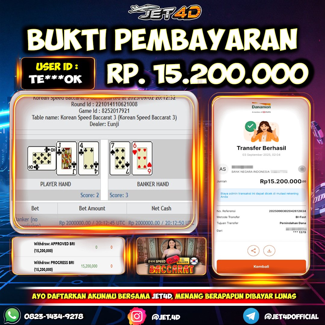 JET4D KEMENANGAN LIVE CASINO