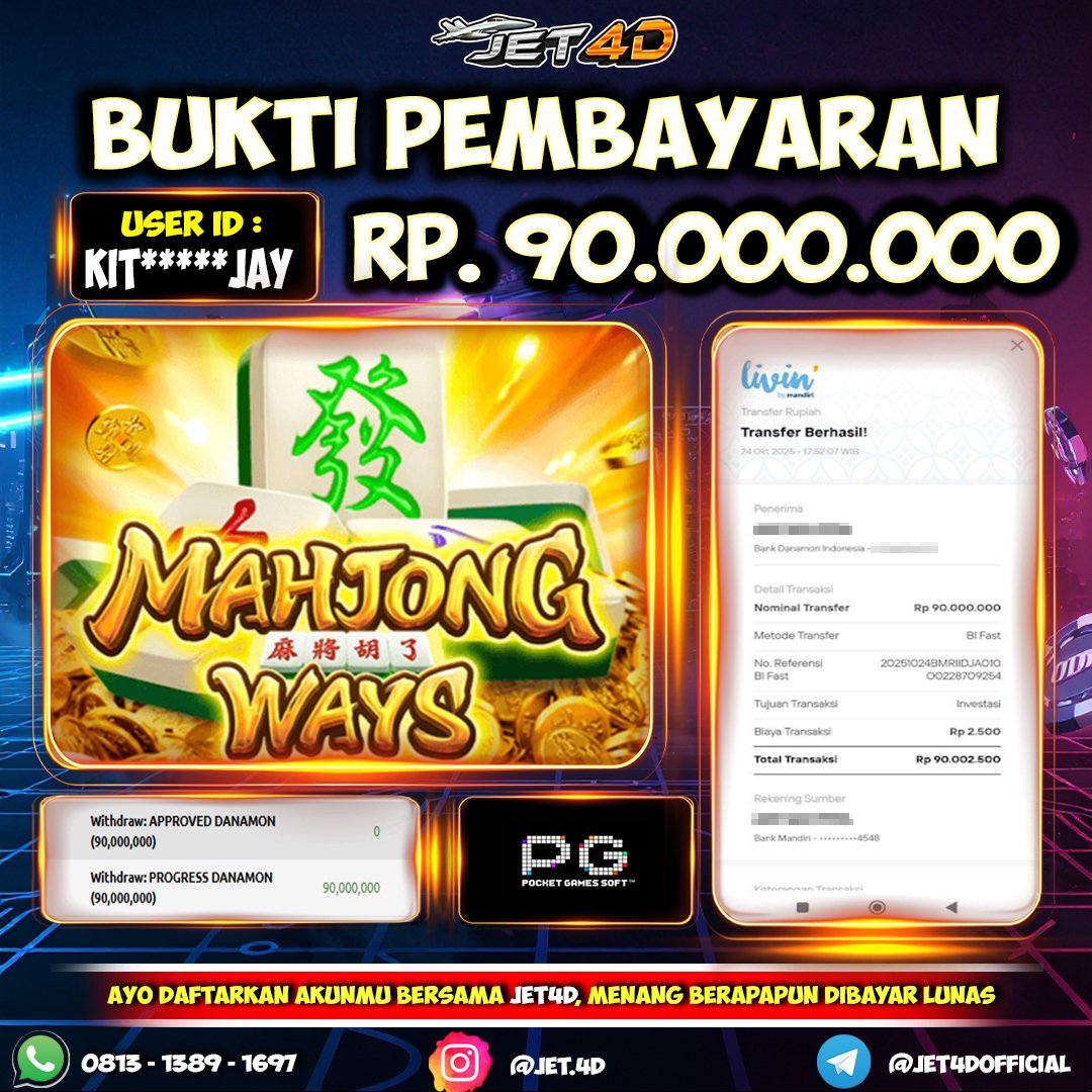 JET4D MAHJONG WAYS