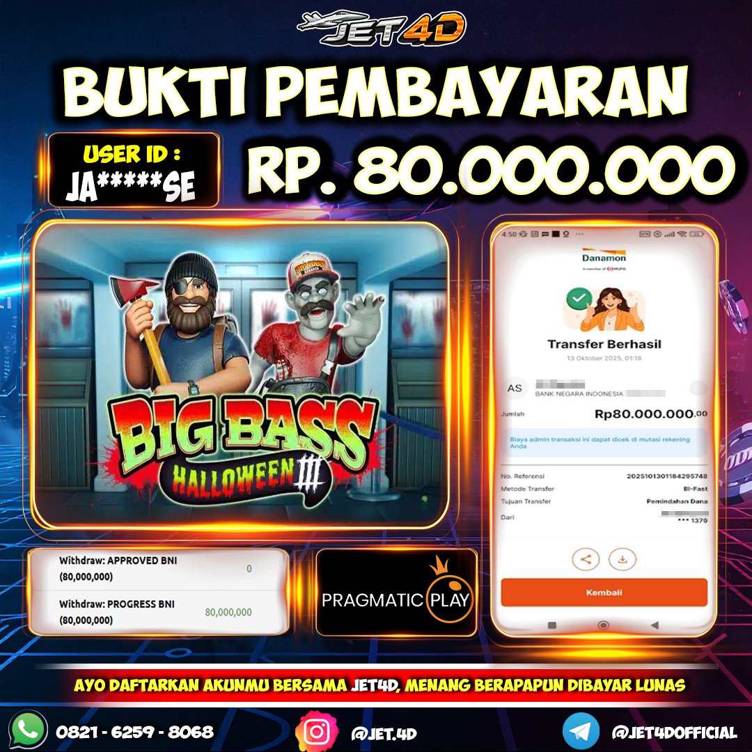 JET4D Big Bass Halloween