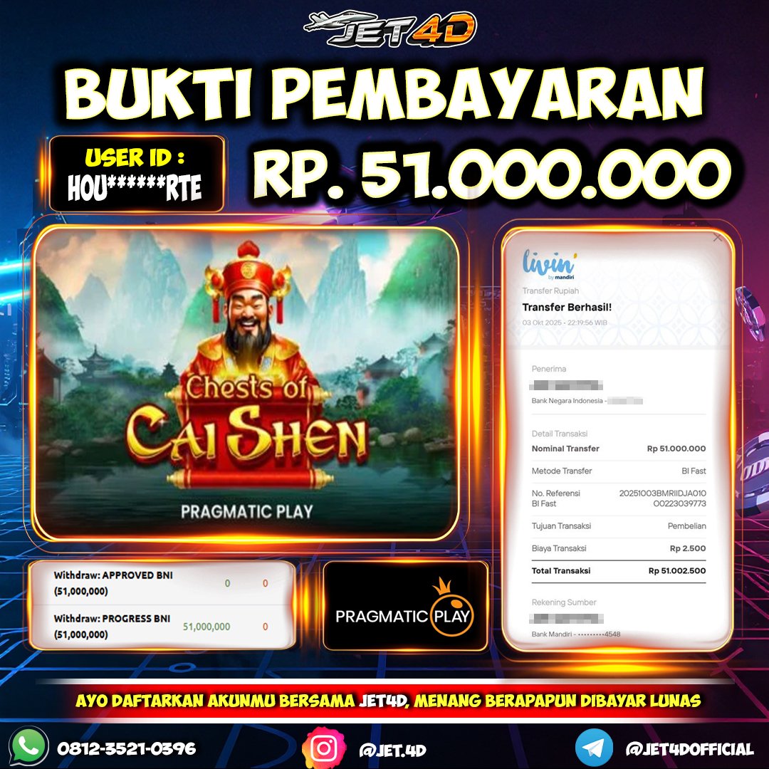 JET4D Chests of Cai Shen