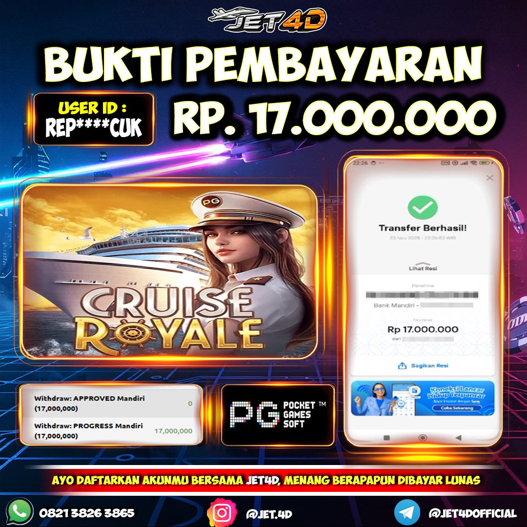 JET4D KEMENANGAN CRUISE ROYALE