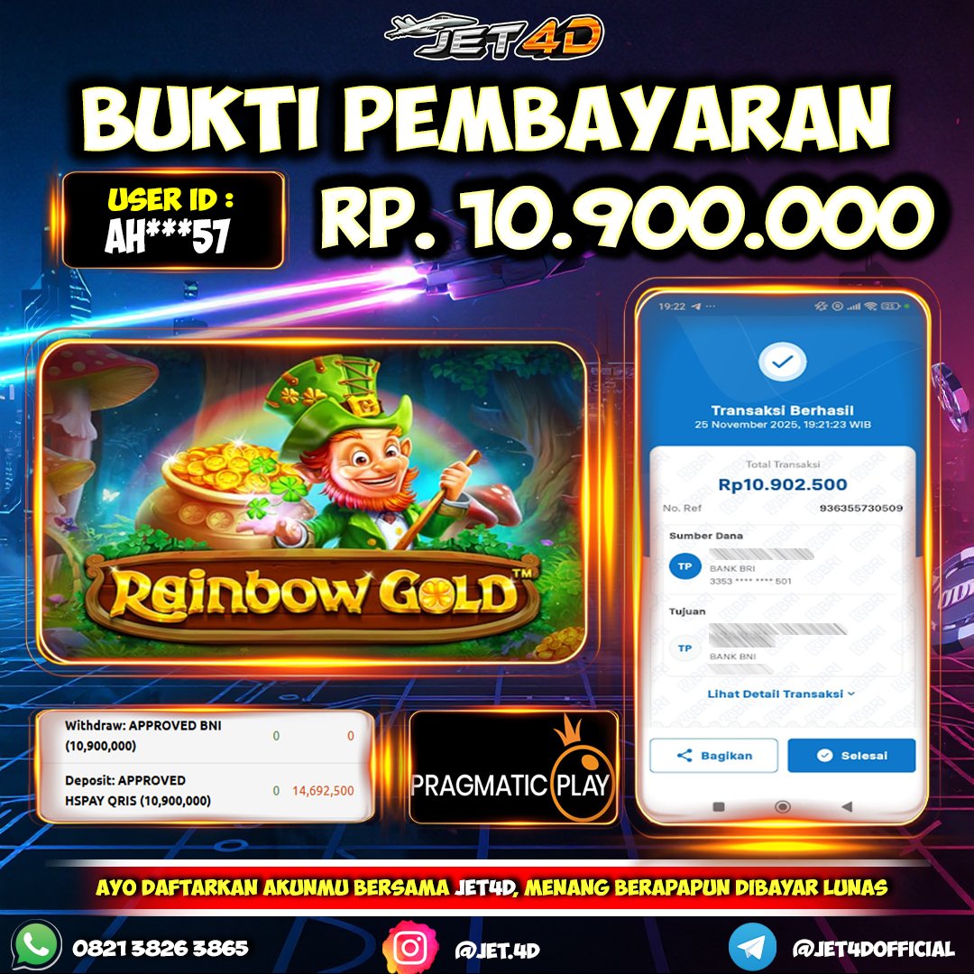 JET4D Rainbow Gold