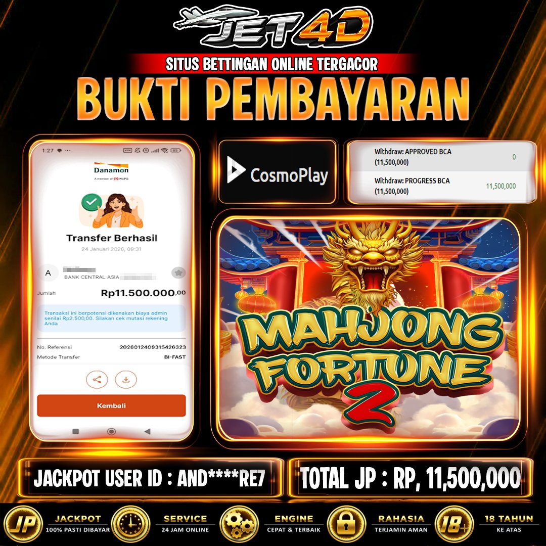 JET4D MAHJONG FORTUNE 2