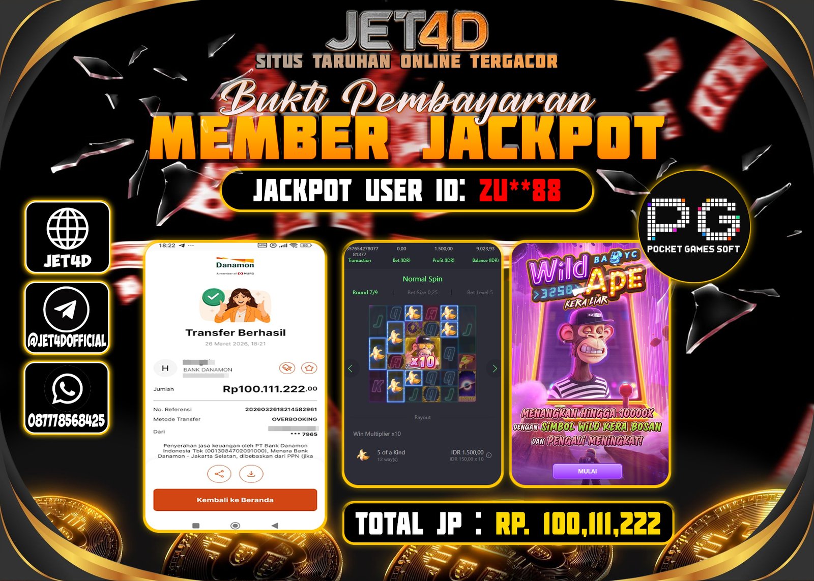 JET4D WILD APE #3258