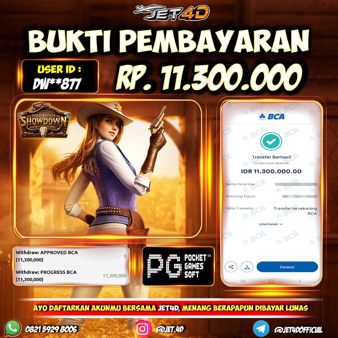 JET4D WILD BOUNTY SHOWDOWN