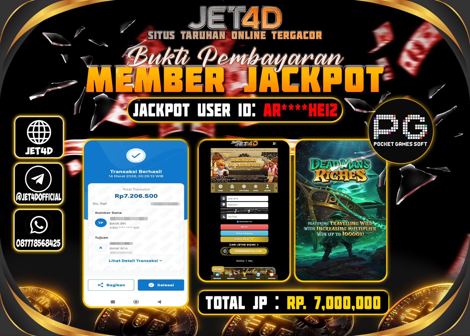 JET4D DEAD MAN'S RICHEST