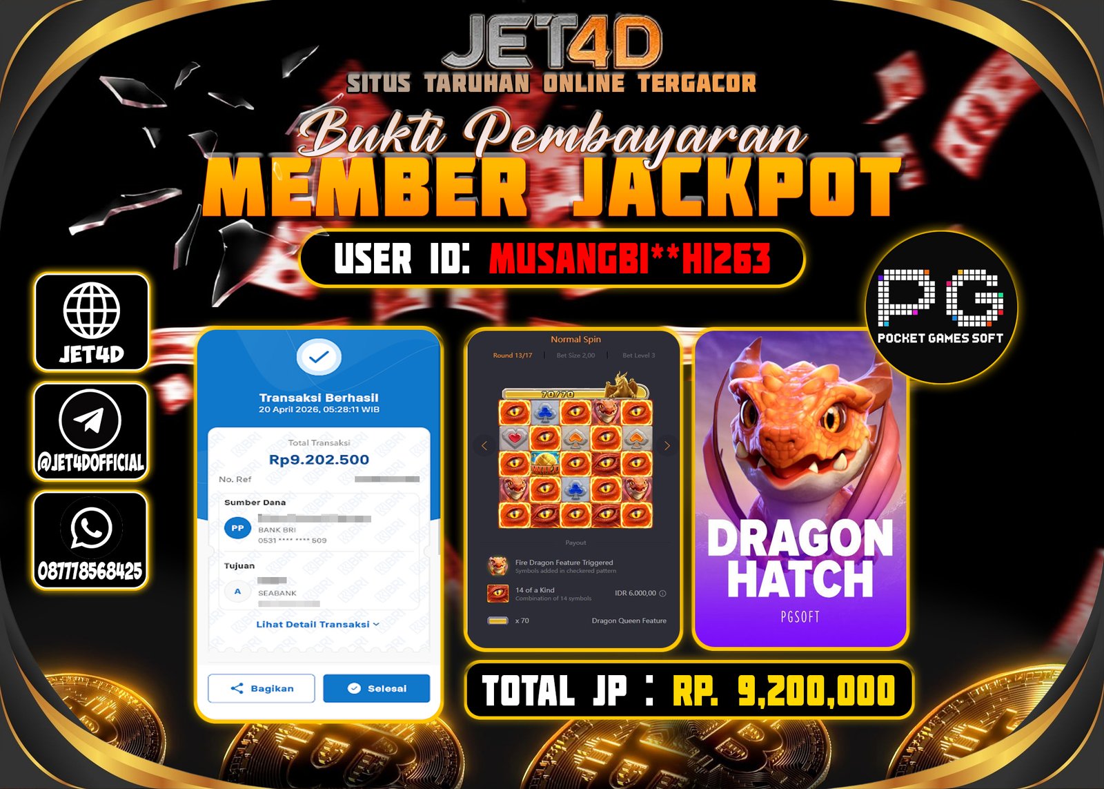 JET4D DRAGON HATCH