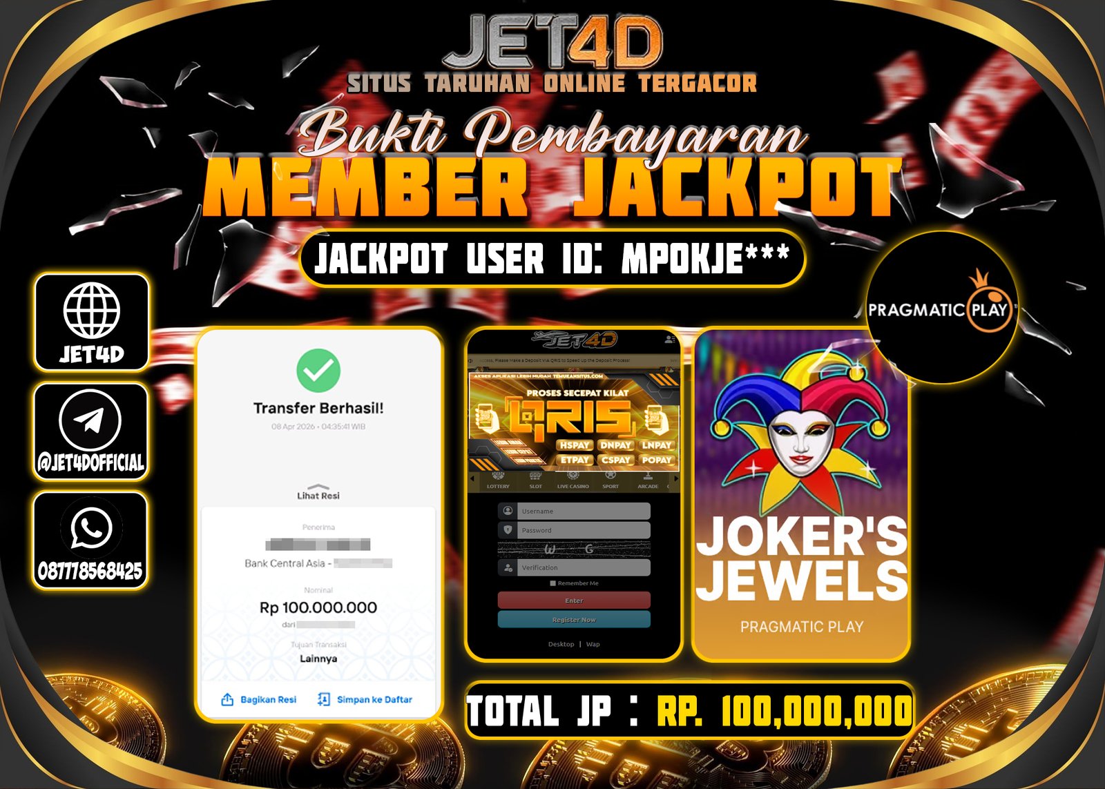 JET4D JOKER'S JEWELS