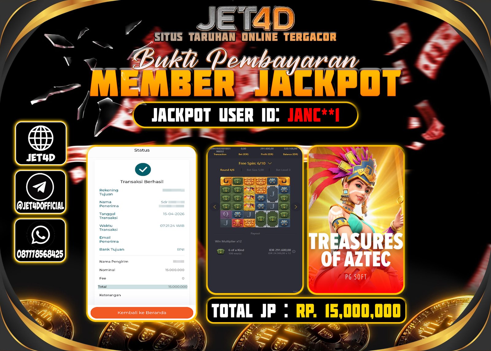 JET4D TREASURES OF AZTEC