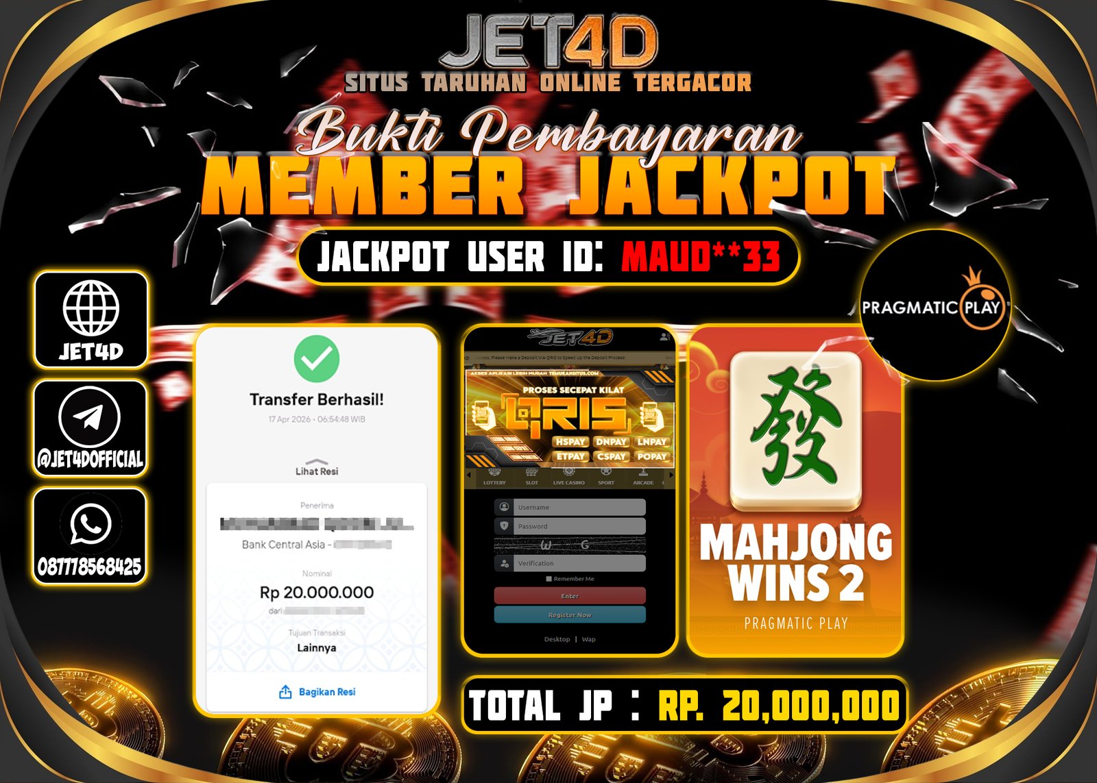 JET4D MAHJONG WINS 2