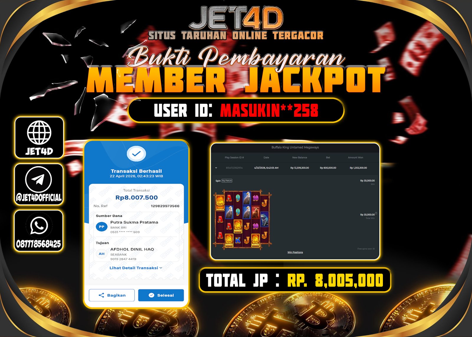 JET4D BUFFALO KING UNTAMED MEGAWAYS