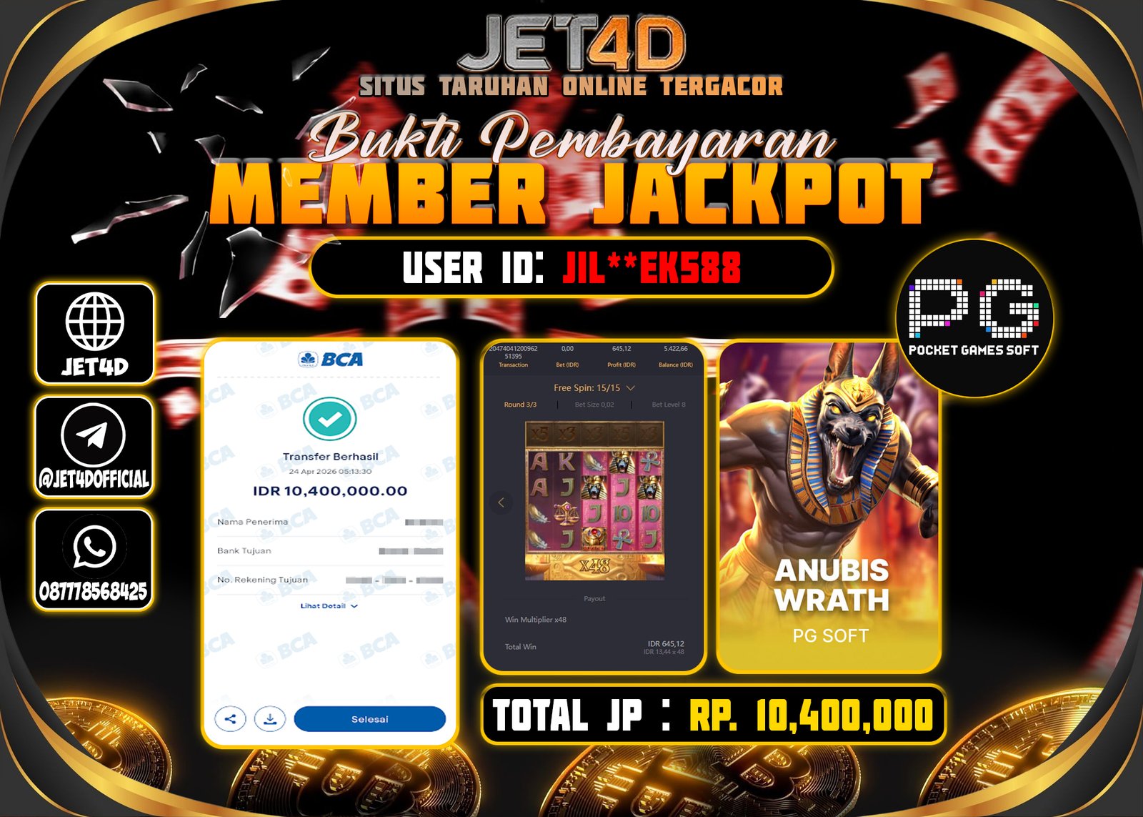 JET4D ANUBIS WRATH