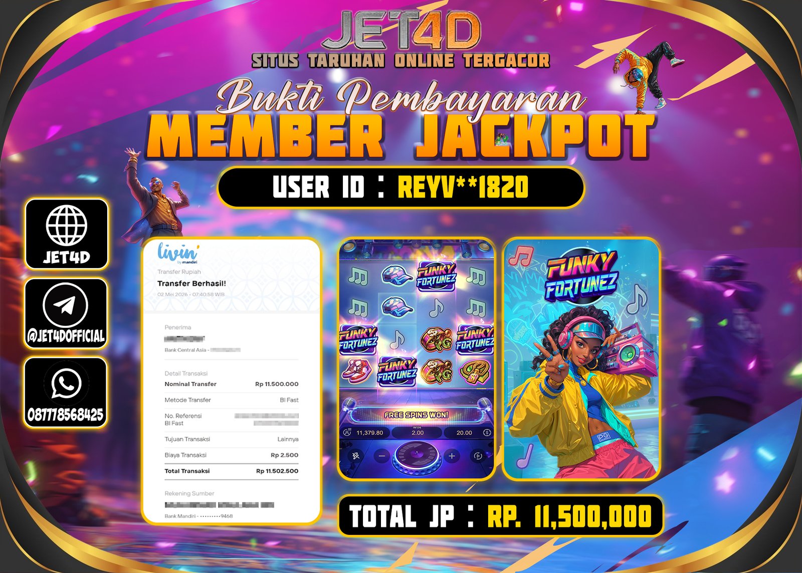 JET4D FUNKY FORTUNEZ