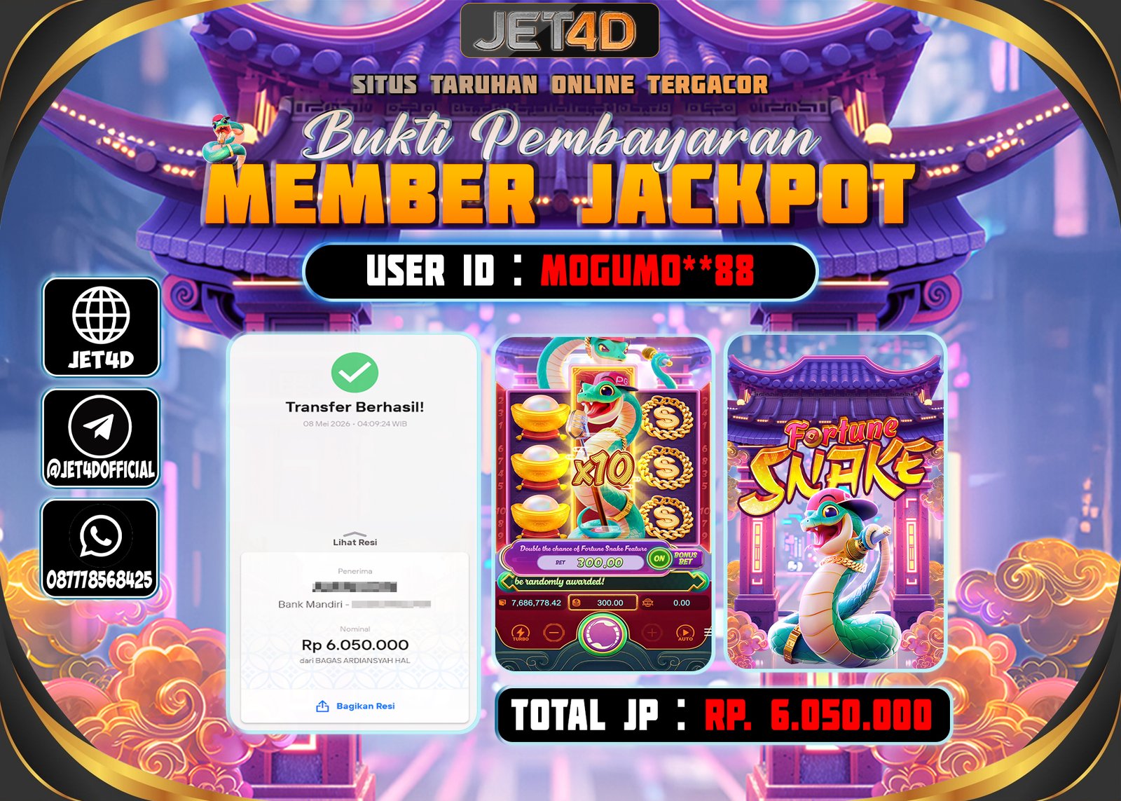 JET4D FORTUNE SNAKE