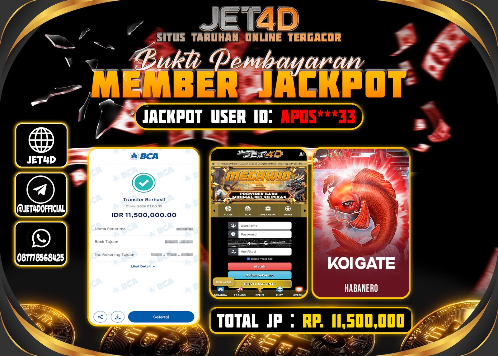 JET4D KOI GATE