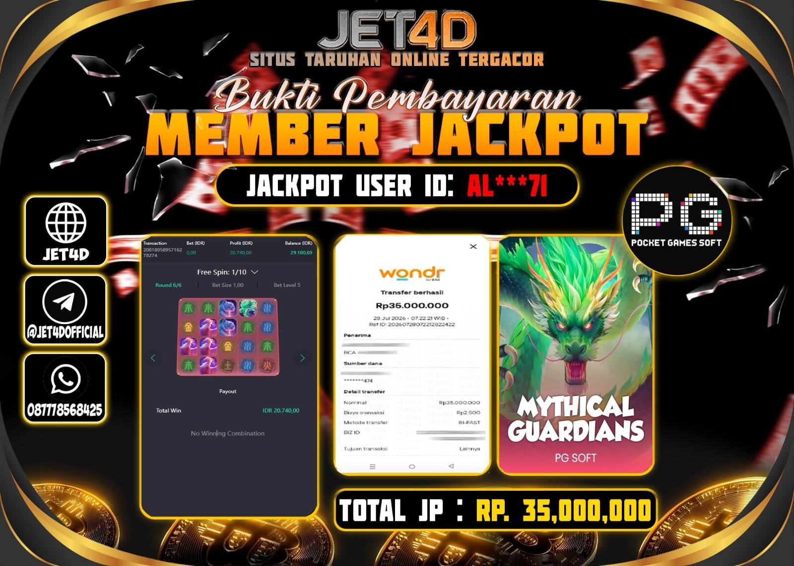 JET4D MYTHICAL GUARDIANS
