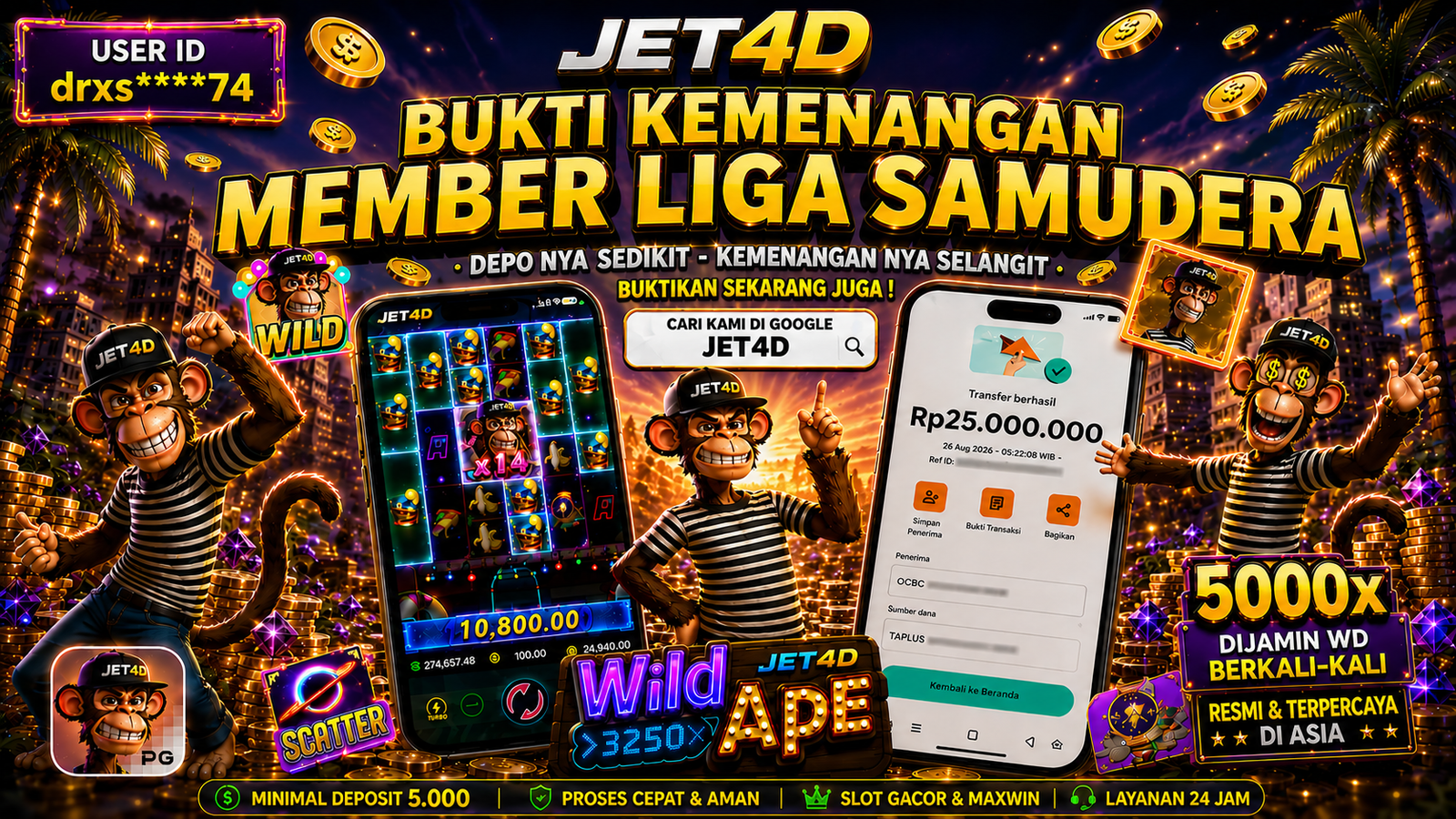JET4D WILD APE #3258