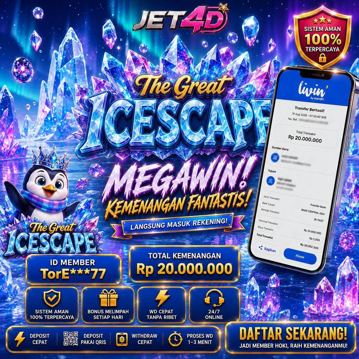 JET4D THE GREAT ICECAPE