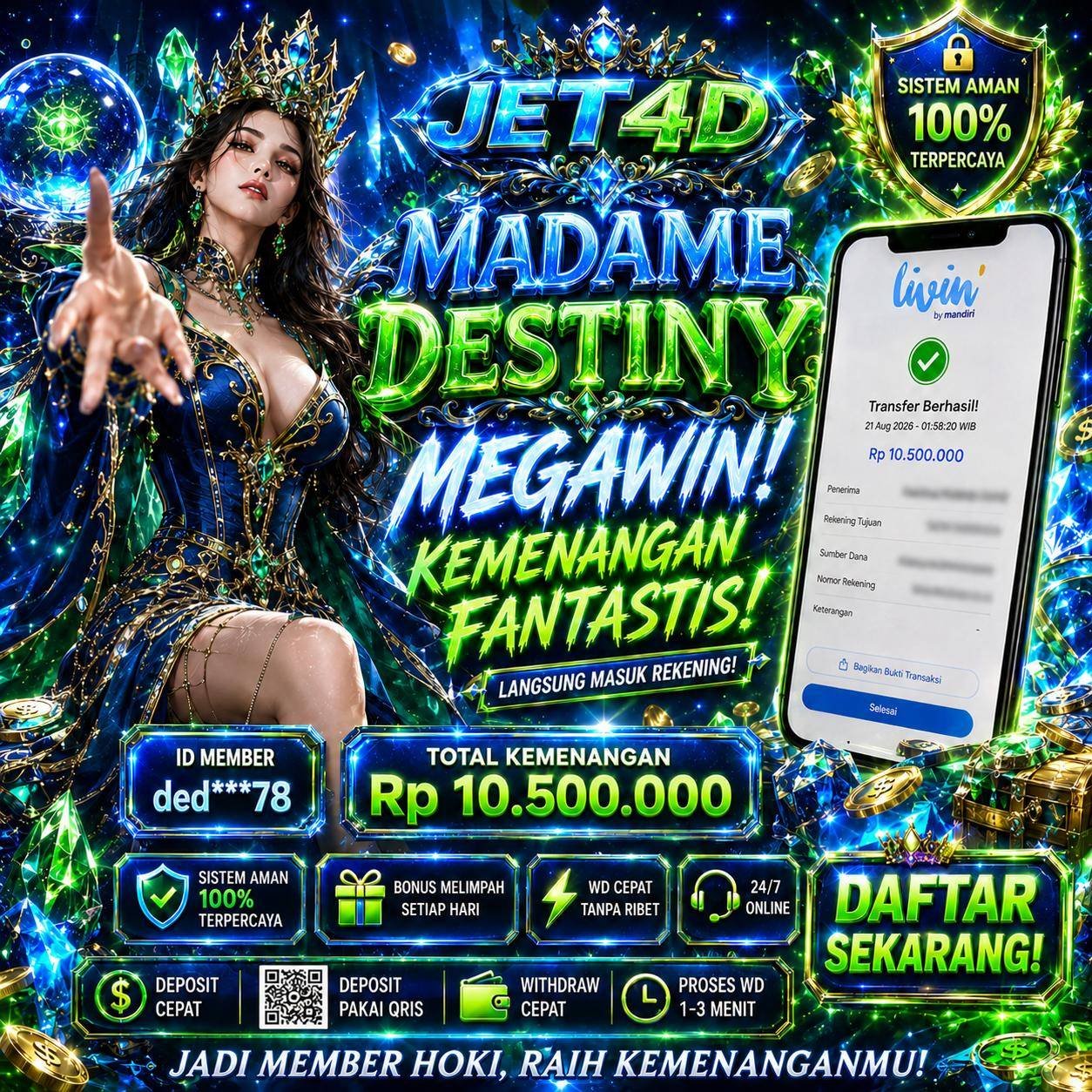 JET4D MADAM DESTINY
