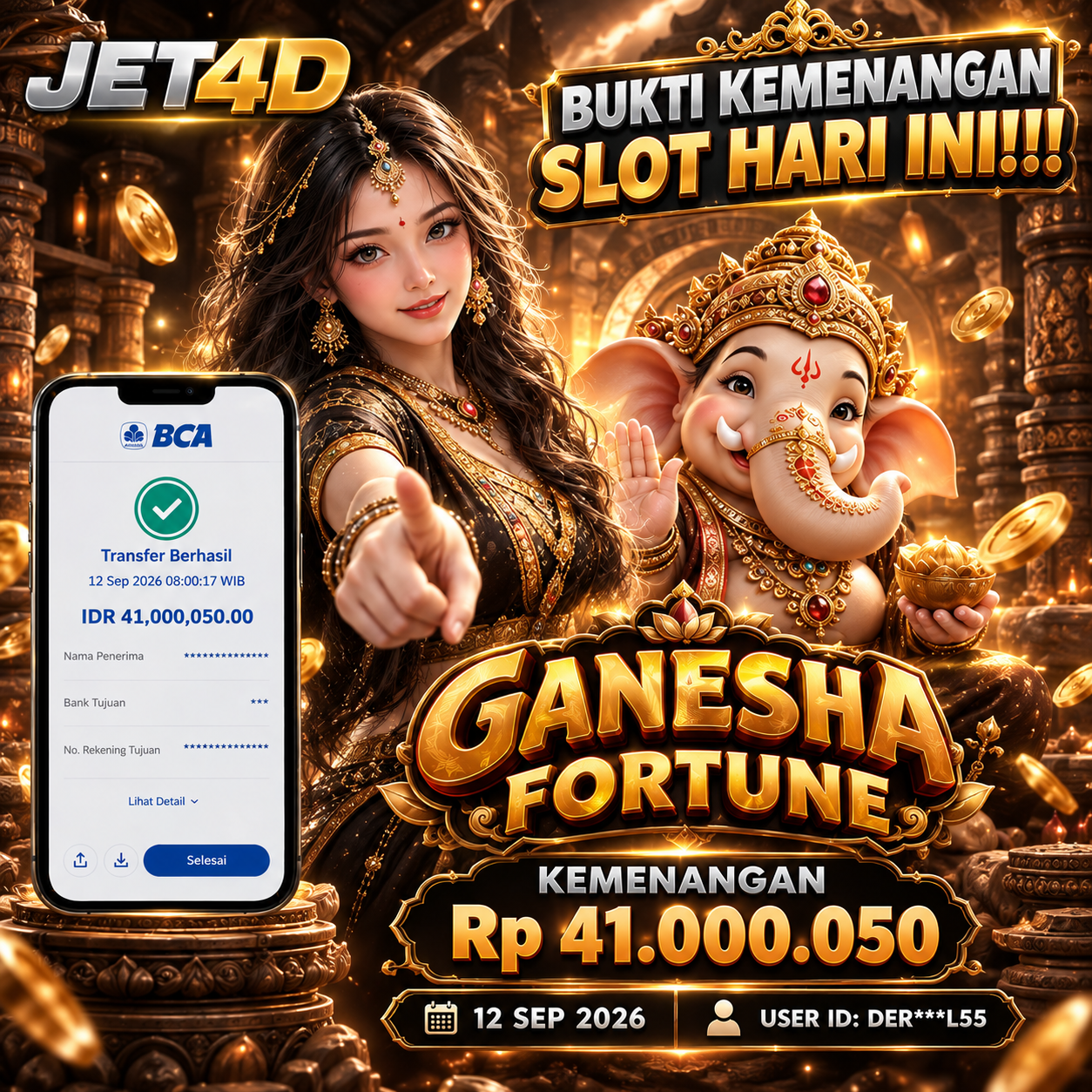 JET4D GANESHA FORTUNE