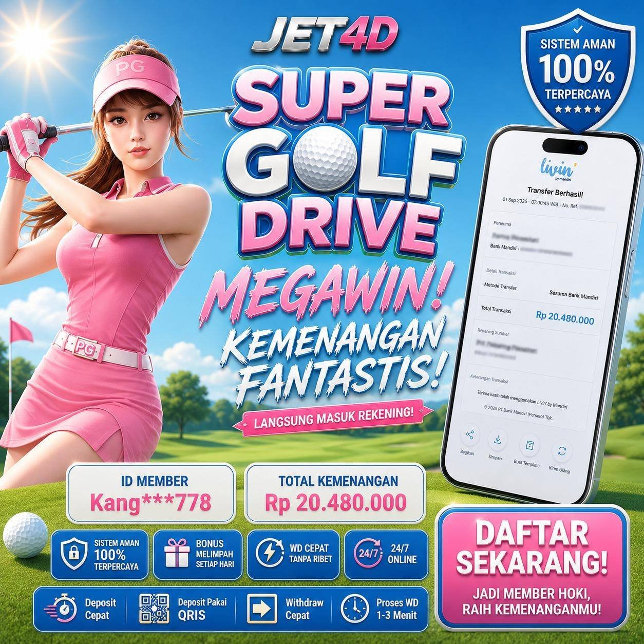 JET4D SUPER GOLF DRIVE