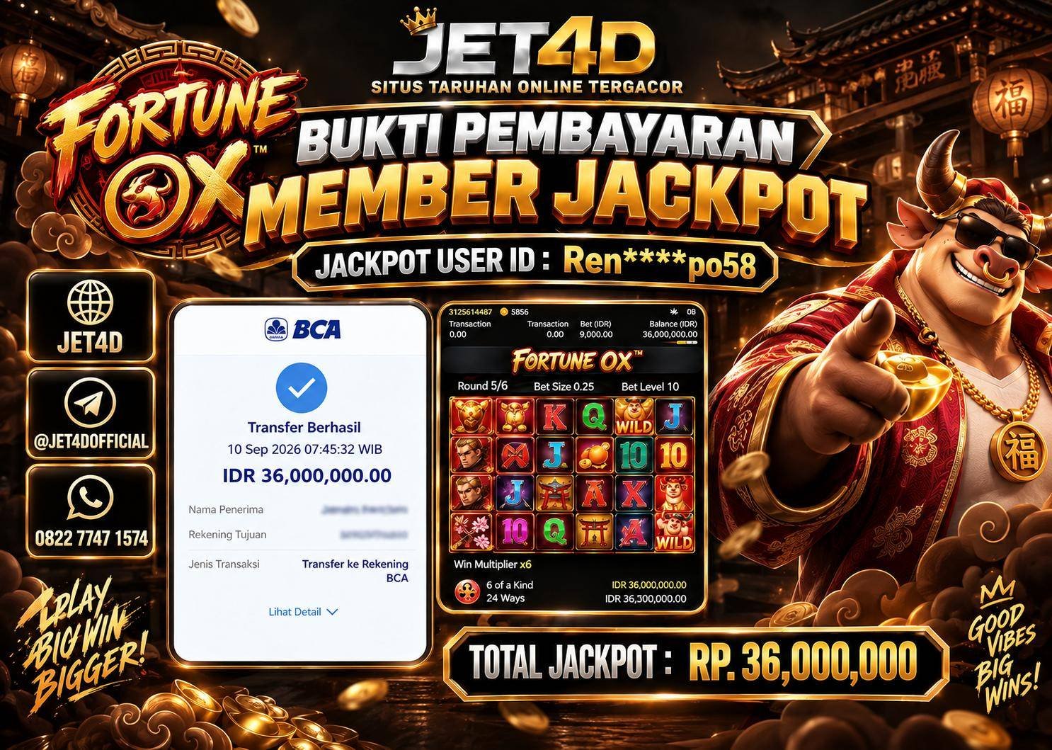 JET4D FORTUNE OX