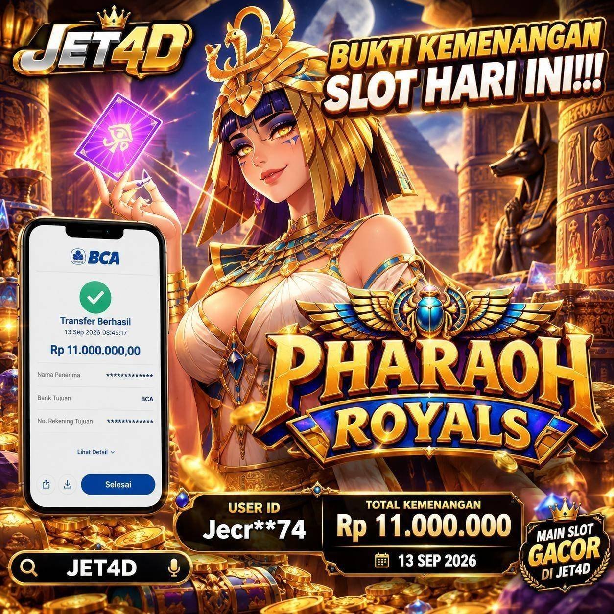 JET4D PHARAOH ROYALS